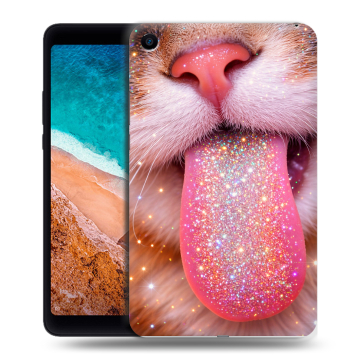 Силиконовый чехол на Xiaomi Mi Pad 4 с принтом для девочек