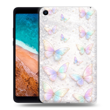 Силиконовый чехол на Xiaomi Mi Pad 4 с принтом женский