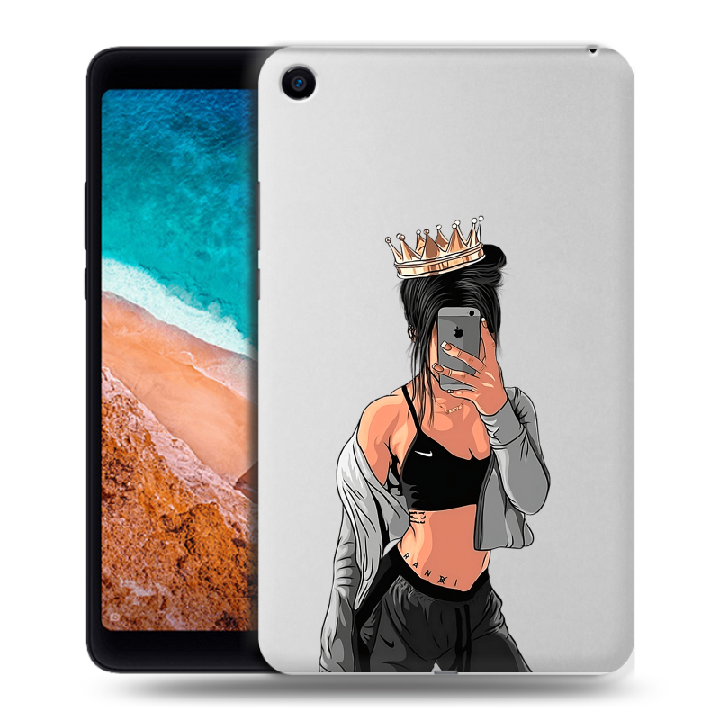 Силиконовый чехол на Xiaomi Mi Pad 4 с принтом Женские принты Силиконовый чехол на Xiaomi Mi Pad 4 с принтом Женские принты