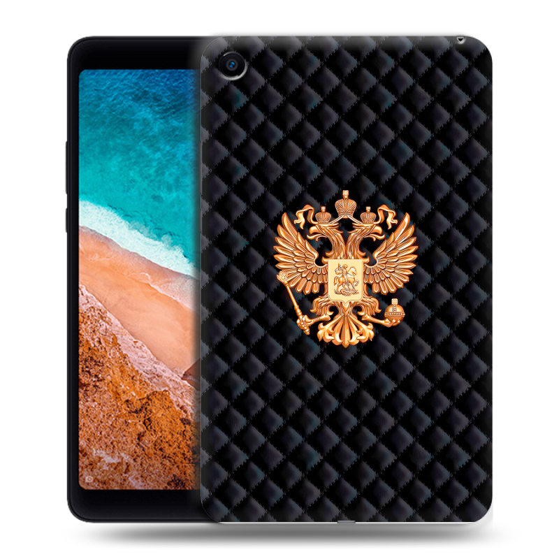Силиконовый чехол на Xiaomi Mi Pad 4 с принтом Герб России принт Силиконовый чехол на Xiaomi Mi Pad 4 с принтом Герб России принт