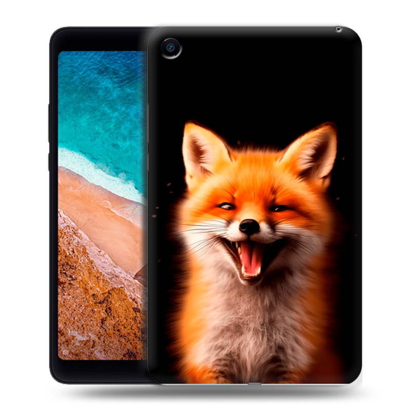Силиконовый чехол на планшета Xiaomi Mi Pad 4 с принтом Лиса Силиконовый чехол на планшета Xiaomi Mi Pad 4 с принтом Лиса