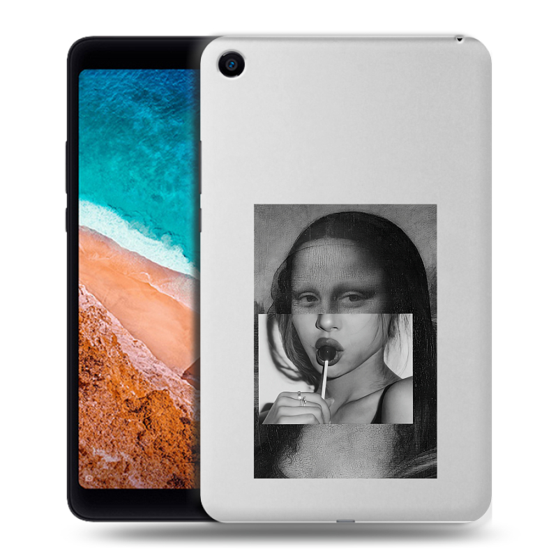 Силиконовый чехол на Xiaomi Mi Pad 4 с принтом Мона Лиза Силиконовый чехол на Xiaomi Mi Pad 4 с принтом Мона Лиза