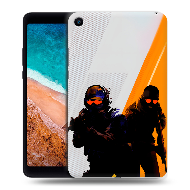 Силиконовый чехол на Xiaomi Mi Pad 4 с принтом Контер страйк Counter strike Силиконовый чехол на Xiaomi Mi Pad 4 с принтом Контер страйк Counter strike