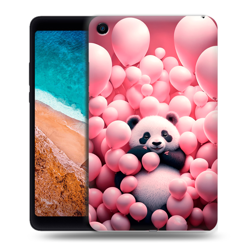 Силиконовый чехол на Xiaomi Mi Pad 4 с принтом Панда Силиконовый чехол на Xiaomi Mi Pad 4 с принтом Панда