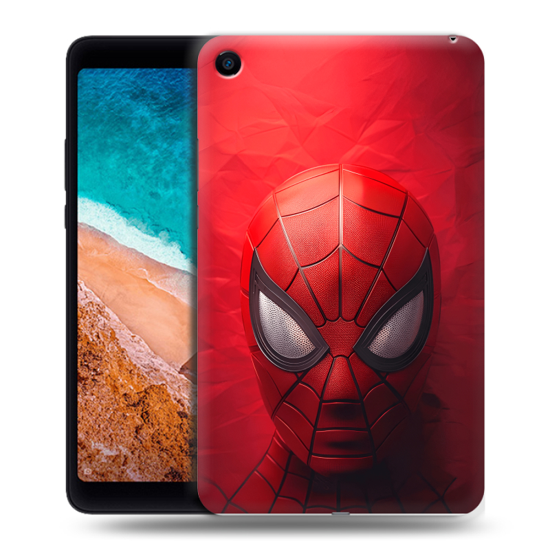 Силиконовый чехол на Xiaomi Mi Pad 4 с принтом Spiderman Человек паук Силиконовый чехол на Xiaomi Mi Pad 4 с принтом Spiderman Человек паук