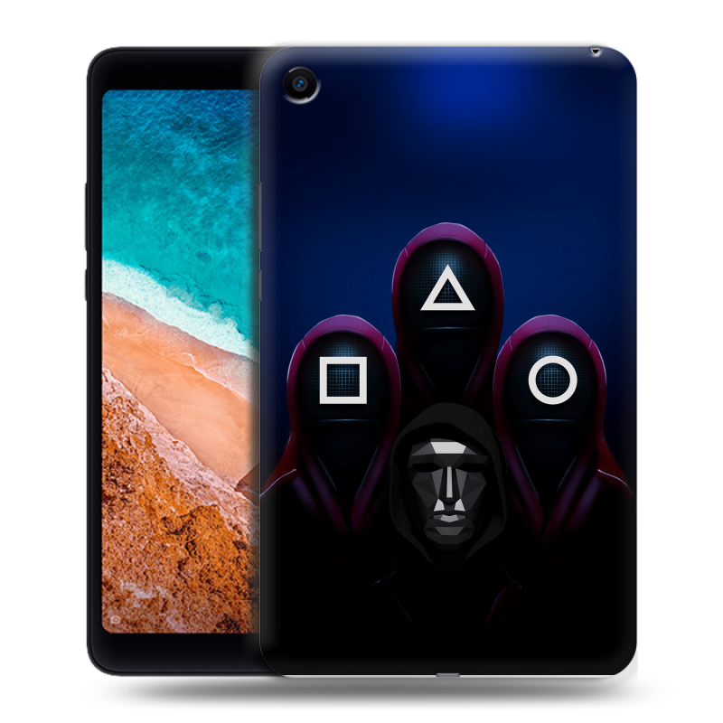 Силиконовый чехол на Xiaomi Mi Pad 4 с принтом Игра Кальмара Силиконовый чехол на Xiaomi Mi Pad 4 с принтом Игра Кальмара