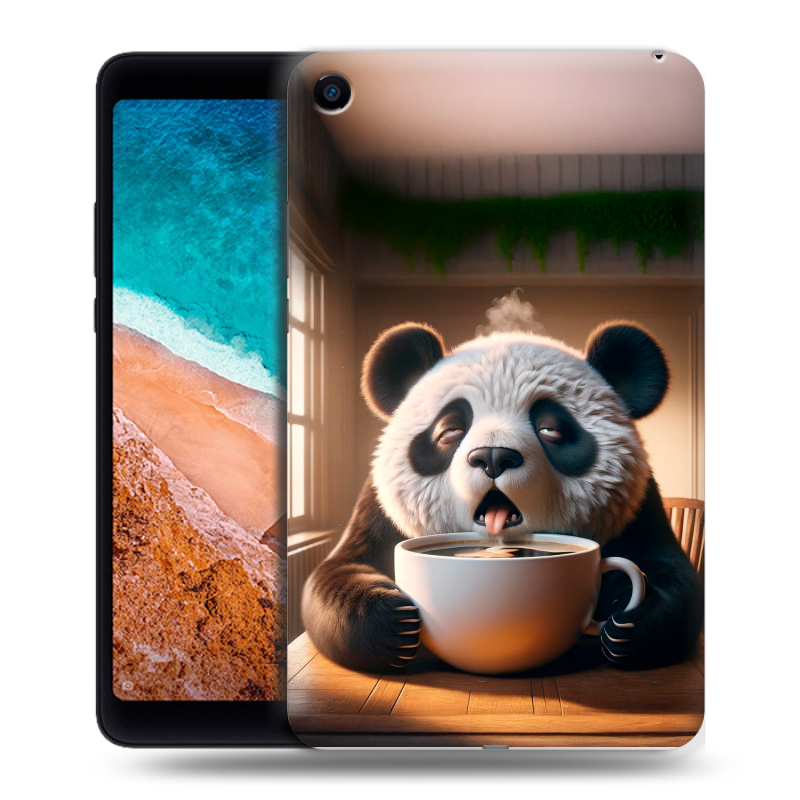 Силиконовый чехол на планшета Xiaomi Mi Pad 4 с принтом смешная панда Силиконовый чехол на планшета Xiaomi Mi Pad 4 с принтом смешная панда