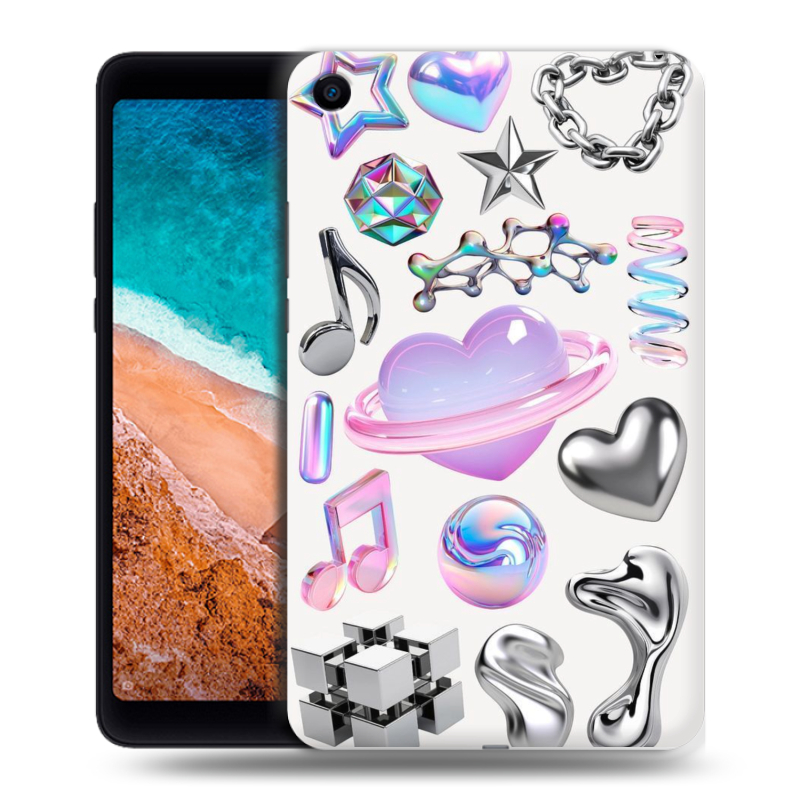 Силиконовый чехол на Xiaomi Mi Pad 4 с принтом Y2K Силиконовый чехол на Xiaomi Mi Pad 4 с принтом Y2K