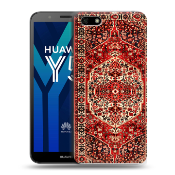 Силиконовый чехол на Huawei Y5 Prime (2018) с принтом Ковер Силиконовый чехол на Huawei Y5 Prime (2018) с принтом Ковер