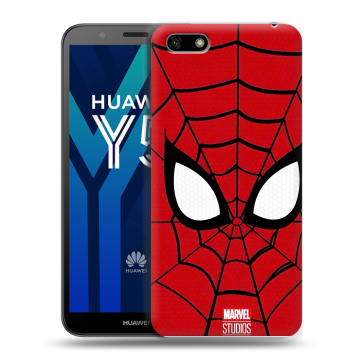 Силиконовый чехол на Huawei Y5 Prime (2018) с принтом человек паук spiderman Силиконовый чехол на Huawei Y5 Prime (2018) с принтом человек паук spiderman