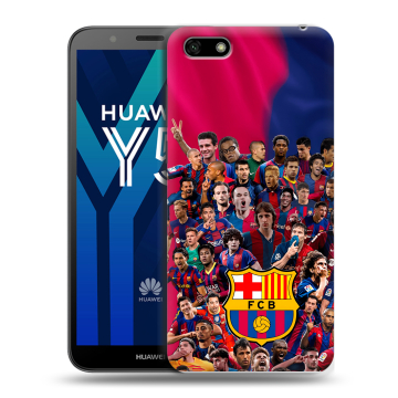 Силиконовый чехол на Huawei Y5 Prime (2018) с принтом Барселона Barcelona Силиконовый чехол на Huawei Y5 Prime (2018) с принтом Барселона Barcelona