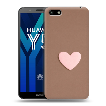 Силиконовый чехол на Huawei Y5 Prime (2018) с принтом женский