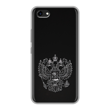 Пластиковый чехол на Vivo Y81 с принтом Герб России