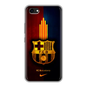 Пластиковый чехол на Vivo Y81 с принтом Барселона Barcelona
