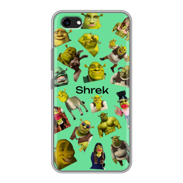 Пластиковый чехол на Vivo Y81 с принтом Шрек Shrek Пластиковый чехол на Vivo Y81 с принтом Шрек Shrek