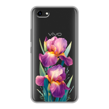Пластиковый чехол на Vivo Y81 с принтом Цветы орхидеи Пластиковый чехол на Vivo Y81 с принтом Цветы орхидеи