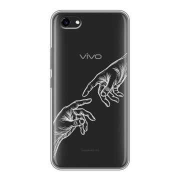Пластиковый чехол на Vivo Y81 с принтом Сотворение мира Пластиковый чехол на Vivo Y81 с принтом Сотворение мира