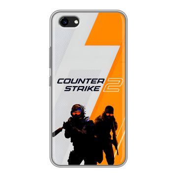 Пластиковый чехол на Vivo Y81 с принтом Counter Strike