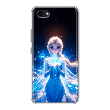 Пластиковый чехол на Vivo Y81 с принтом Холодное сердце Frozen