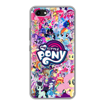 Пластиковый чехол на Vivo Y81 с принтом My little pony Дружба чудо