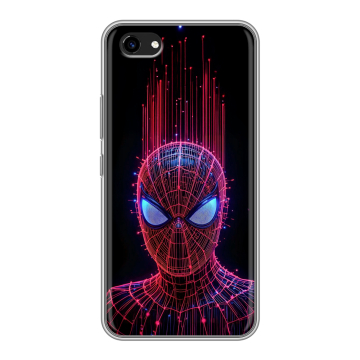 Пластиковый чехол на Vivo Y81 с принтом Spiderman Человек паук
