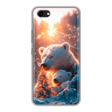 Пластиковый чехол на Vivo Y81 с принтом Новый год Пластиковый чехол на Vivo Y81 с принтом Новый год