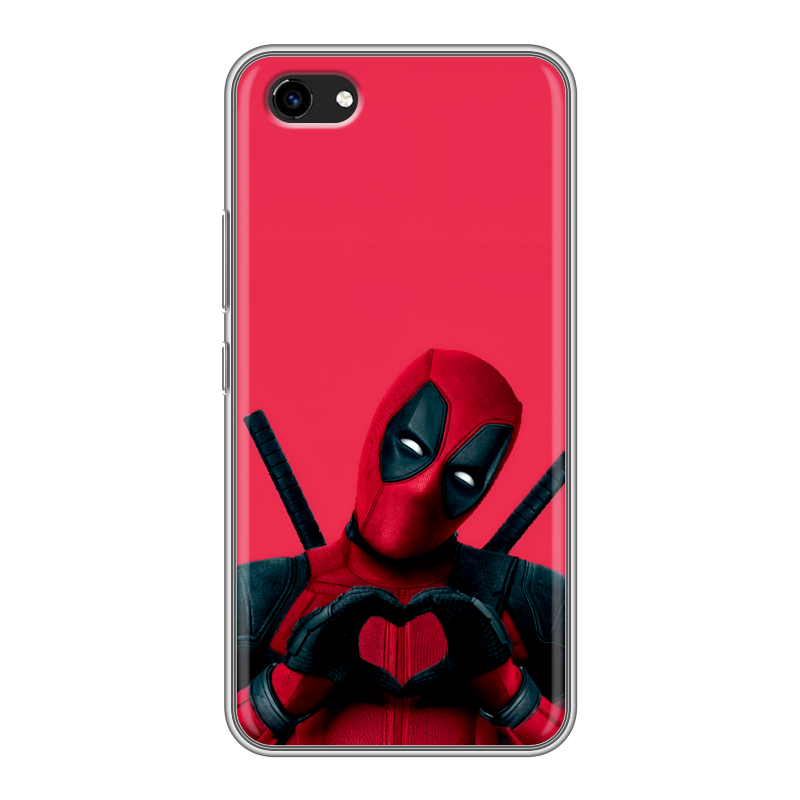Пластиковый чехол на Vivo Y81 с принтом Дедпул Deadpool Пластиковый чехол на Vivo Y81 с принтом Дедпул Deadpool
