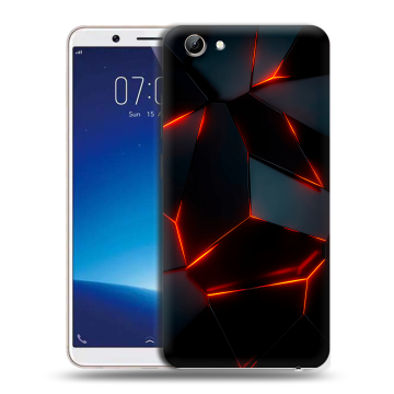 Силиконовый чехол на Vivo Y71 с принтом Яркие абстракции Силиконовый чехол на Vivo Y71 с принтом Яркие абстракции