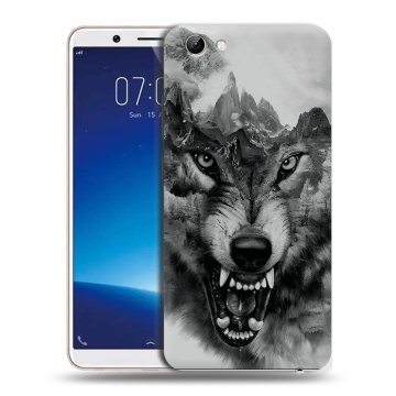 Силиконовый чехол на Vivo Y71 с принтом Волк Силиконовый чехол на Vivo Y71 с принтом Волк