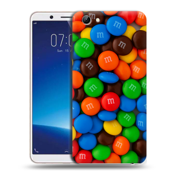 Силиконовый чехол на Vivo Y71 с принтом Конфеты Силиконовый чехол на Vivo Y71 с принтом Конфеты