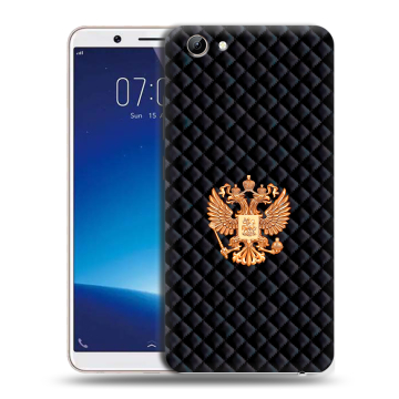 Силиконовый чехол на Vivo Y71 с принтом Герб России принт Силиконовый чехол на Vivo Y71 с принтом Герб России принт
