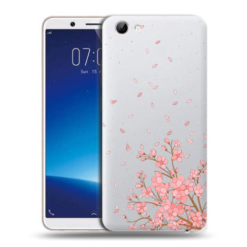 Силиконовый чехол на Vivo Y71 с принтом Ветка сакуры Силиконовый чехол на Vivo Y71 с принтом Ветка сакуры