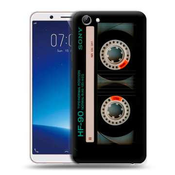 Силиконовый чехол на Vivo Y71 с принтом Кассета Силиконовый чехол на Vivo Y71 с принтом Кассета