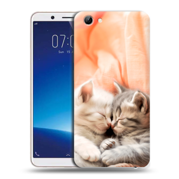 Силиконовый чехол на Vivo Y71 с принтом Котята Силиконовый чехол на Vivo Y71 с принтом Котята