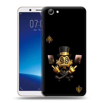 Силиконовый чехол на Vivo Y71 с принтом Золотой скрудж макдак