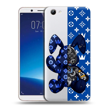 Силиконовый чехол на Vivo Y71 с принтом Луи робот Силиконовый чехол на Vivo Y71 с принтом Луи робот