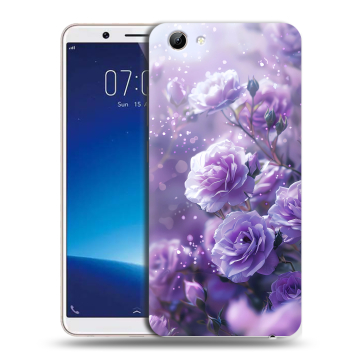 Силиконовый чехол на Vivo Y71 с принтом Розы цветы Силиконовый чехол на Vivo Y71 с принтом Розы цветы