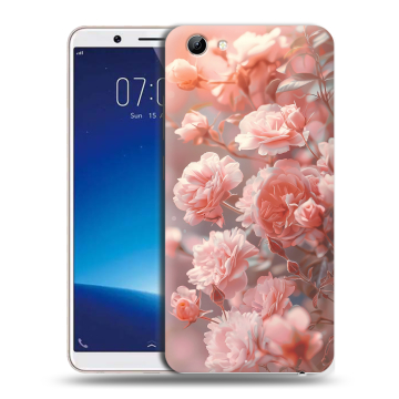 Силиконовый чехол на Vivo Y71 с принтом Розовые розы Силиконовый чехол на Vivo Y71 с принтом Розовые розы