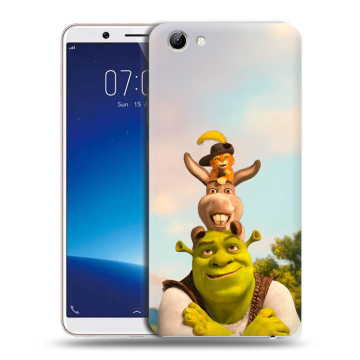 Силиконовый чехол на Vivo Y71 с принтом Шрек Shrek