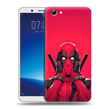 Силиконовый чехол на Vivo Y71 с принтом Дедпул Deadpool Силиконовый чехол на Vivo Y71 с принтом Дедпул Deadpool