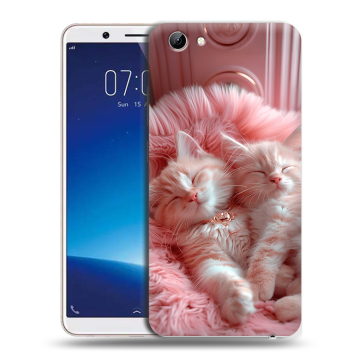 Силиконовый чехол на Vivo Y71 с принтом котята котики Силиконовый чехол на Vivo Y71 с принтом котята котики