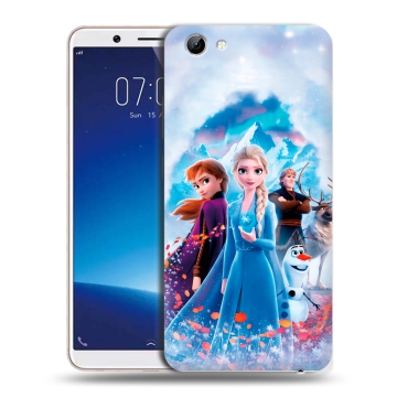 Силиконовый чехол на Vivo Y71 с принтом Холодное сердце Frozen Силиконовый чехол на Vivo Y71 с принтом Холодное сердце Frozen
