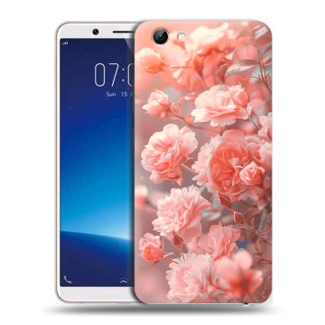 Силиконовый чехол на Vivo Y71 с принтом Розы цветы Силиконовый чехол на Vivo Y71 с принтом Розы цветы