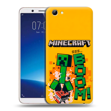 Силиконовый чехол на Vivo Y71 с принтом Майнкрафт Minecraft Силиконовый чехол на Vivo Y71 с принтом Майнкрафт Minecraft