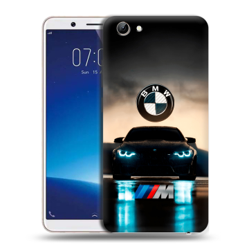 Силиконовый чехол на Vivo Y71 с принтом БМВ BMW Силиконовый чехол на Vivo Y71 с принтом БМВ BMW