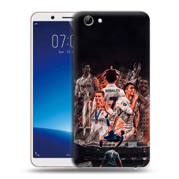 Силиконовый чехол на Vivo Y71 с принтом Реал Роналдо Real Ronaldo