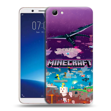 Силиконовый чехол на Vivo Y71 с принтом Майнкрафт Minecraft Силиконовый чехол на Vivo Y71 с принтом Майнкрафт Minecraft
