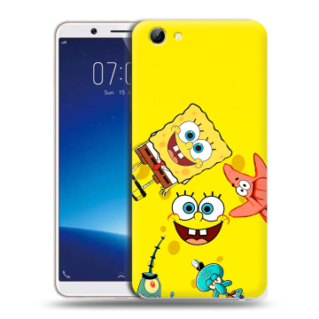 Силиконовый чехол на Vivo Y71 с принтом Спанч боб Спанчбоб Силиконовый чехол на Vivo Y71 с принтом Спанч боб Спанчбоб