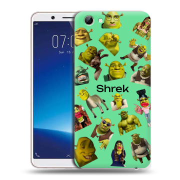 Силиконовый чехол на Vivo Y71 с принтом Шрек Shrek