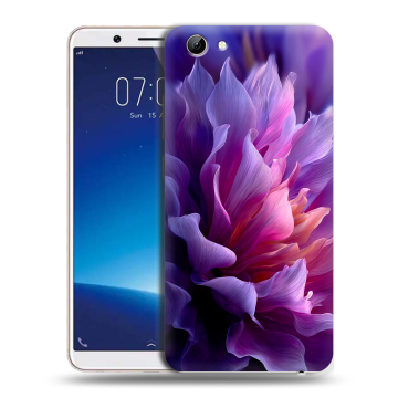 Силиконовый чехол на Vivo Y71 с принтом женский цветы Силиконовый чехол на Vivo Y71 с принтом женский цветы
